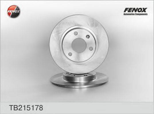 FENOX TB215178 гальмівний диск