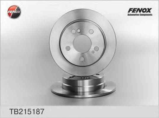 FENOX TB215187 гальмівний диск