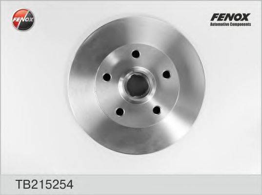 FENOX TB215254 гальмівний диск
