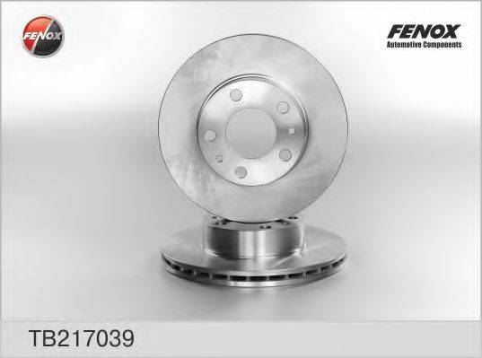 FENOX TB217039 гальмівний диск