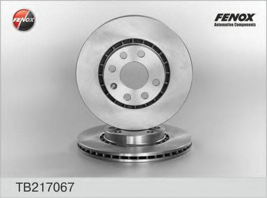 FENOX TB217067 гальмівний диск
