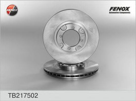 FENOX TB217502 гальмівний диск