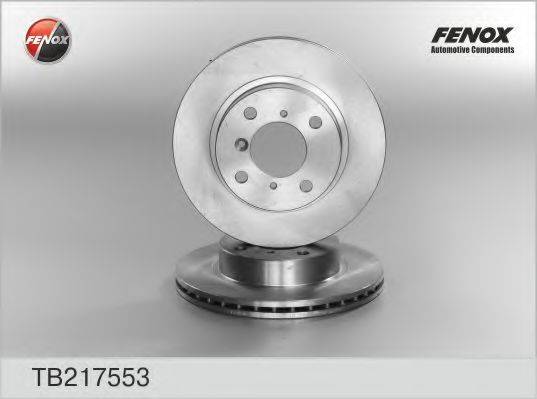 FENOX TB217553 гальмівний диск