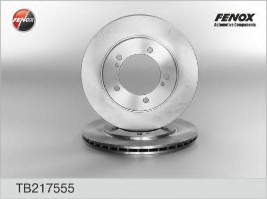 FENOX TB217555 гальмівний диск