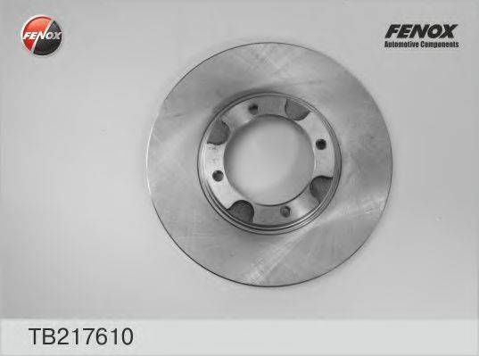 FENOX TB217610 гальмівний диск