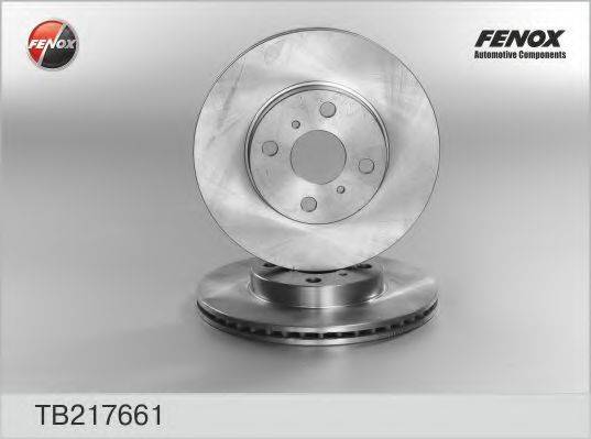 FENOX TB217661 гальмівний диск
