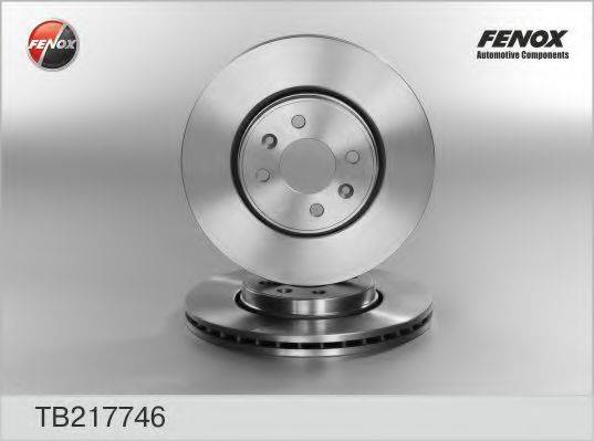 FENOX TB217746 гальмівний диск