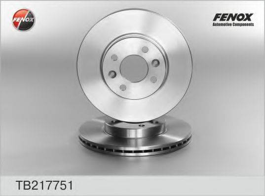 FENOX TB217751 гальмівний диск