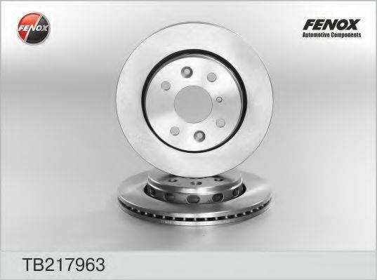 FENOX TB217963 гальмівний диск