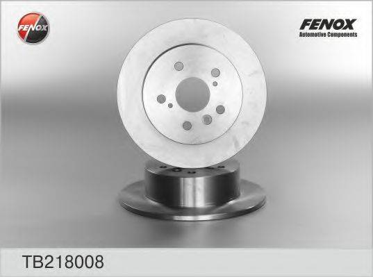 FENOX TB218008 гальмівний диск