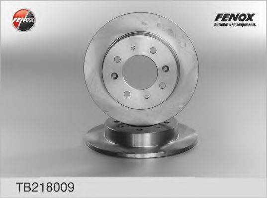 FENOX TB218009 гальмівний диск