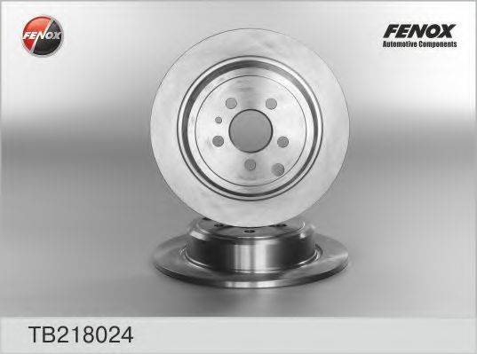 FENOX TB218024 гальмівний диск