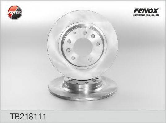 FENOX TB218111 гальмівний диск