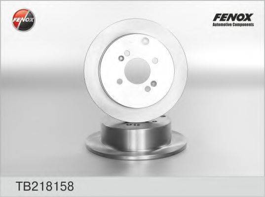 FENOX TB218158 гальмівний диск
