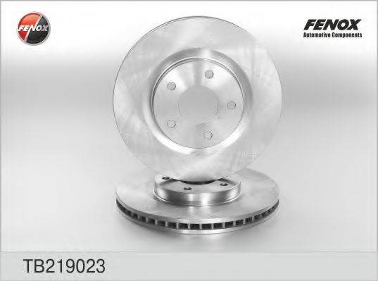 FENOX TB219023 гальмівний диск
