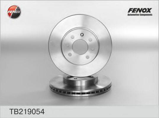 FENOX TB219054 гальмівний диск