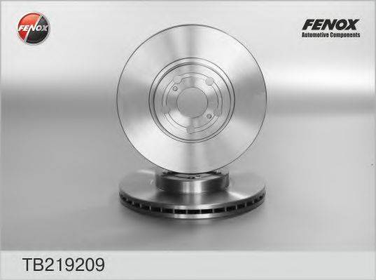 FENOX TB219209 гальмівний диск
