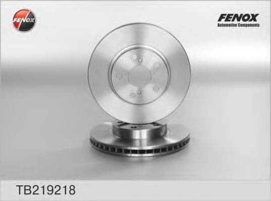 FENOX TB219218 гальмівний диск