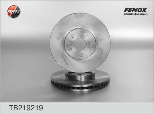 FENOX TB219219 гальмівний диск