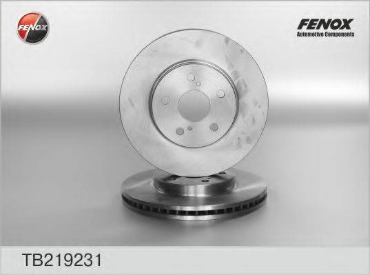 FENOX TB219231 гальмівний диск