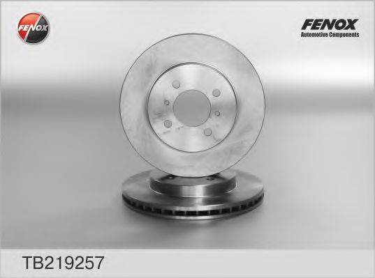 FENOX TB219257 гальмівний диск