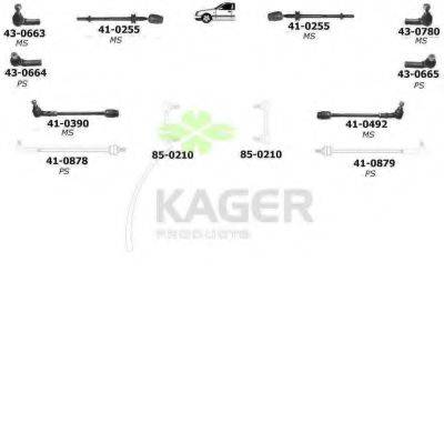 KAGER 800039 Підвіска колеса