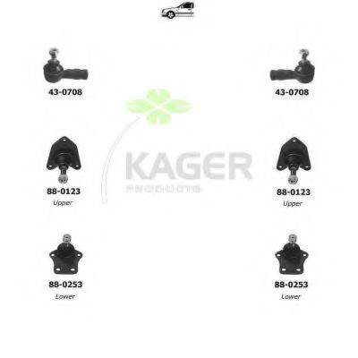 KAGER 800149 Підвіска колеса
