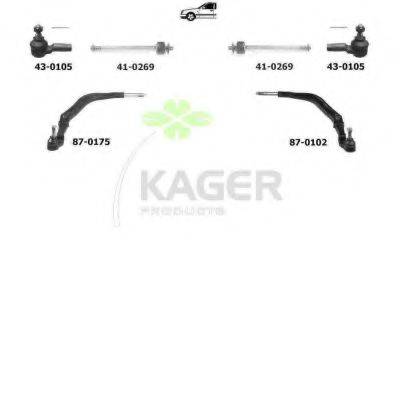 KAGER 800526 Підвіска колеса
