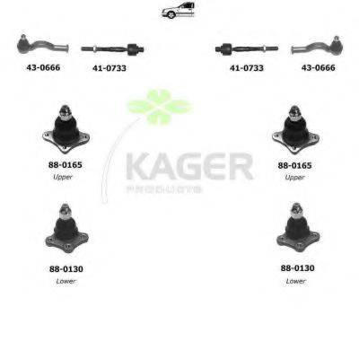 KAGER 800583 Підвіска колеса
