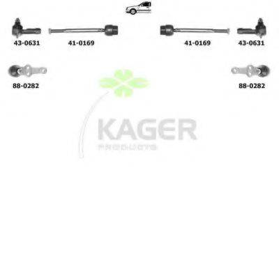 KAGER 801066 Підвіска колеса