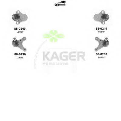 KAGER 801220 Підвіска колеса
