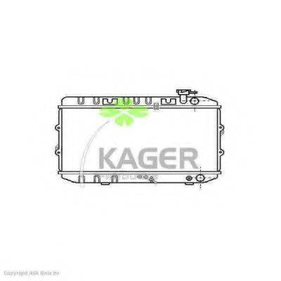 KAGER 310471 Радіатор, охолодження двигуна