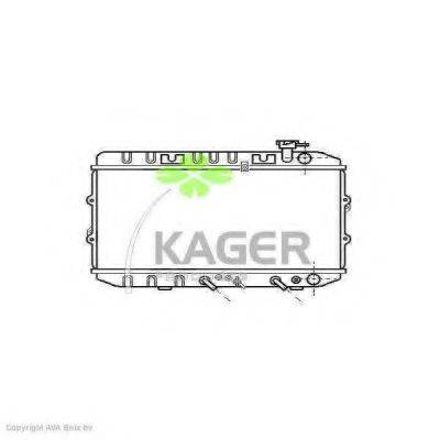 KAGER 310472 Радіатор, охолодження двигуна