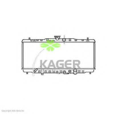 KAGER 310483 Радіатор, охолодження двигуна