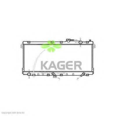 KAGER 310721 Радіатор, охолодження двигуна