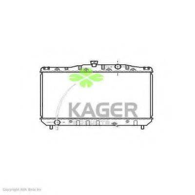 KAGER 311073 Радіатор, охолодження двигуна