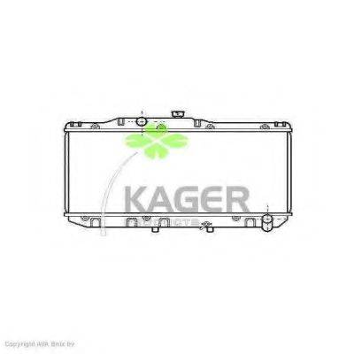 KAGER 311077 Радіатор, охолодження двигуна