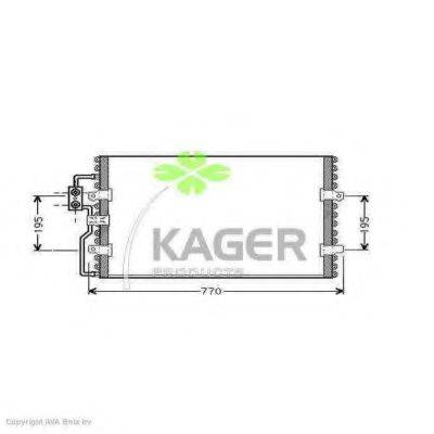 KAGER 945062 Конденсатор, кондиціонер