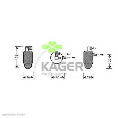 KAGER 945072 Осушувач, кондиціонер