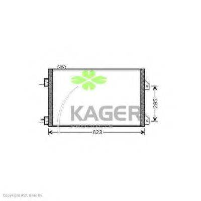 KAGER 945922 Конденсатор, кондиціонер