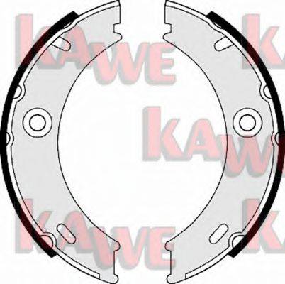 KAWE 07970 Комплект гальмівних колодок, стоянкова гальмівна система