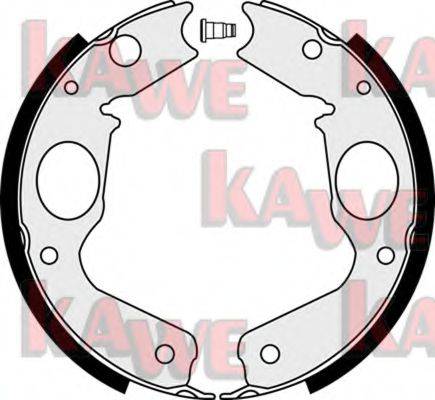 KAWE 08350 Комплект гальмівних колодок, стоянкова гальмівна система