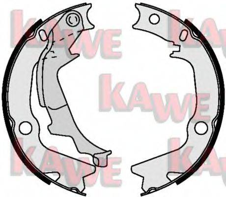 KAWE 09430 Комплект гальмівних колодок, стоянкова гальмівна система