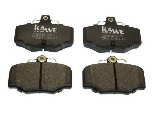 KAWE 810016 Комплект гальмівних колодок, дискове гальмо