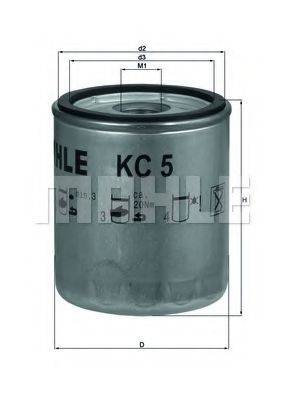 MAHLE ORIGINAL KC5 Паливний фільтр