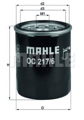 MAHLE ORIGINAL OC2176 Масляний фільтр