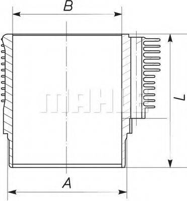 MAHLE ORIGINAL 503WR26 Гільза циліндра