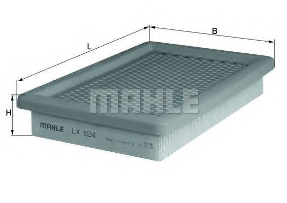 MAHLE ORIGINAL LX 534