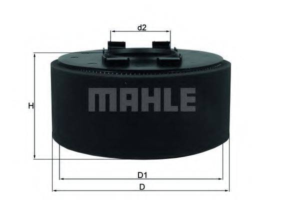 MAHLE ORIGINAL LX870 Повітряний фільтр