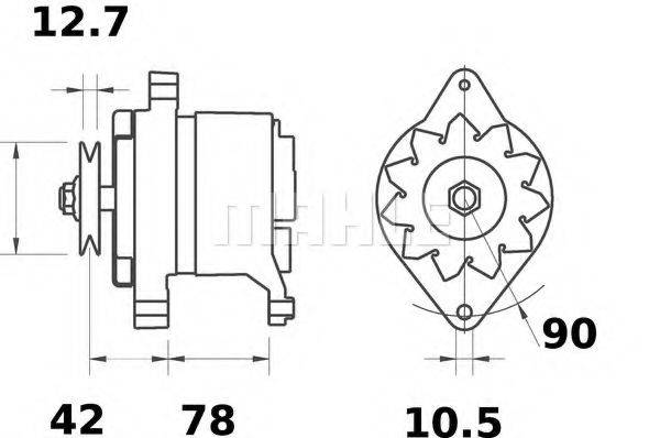 MAHLE ORIGINAL MG 588